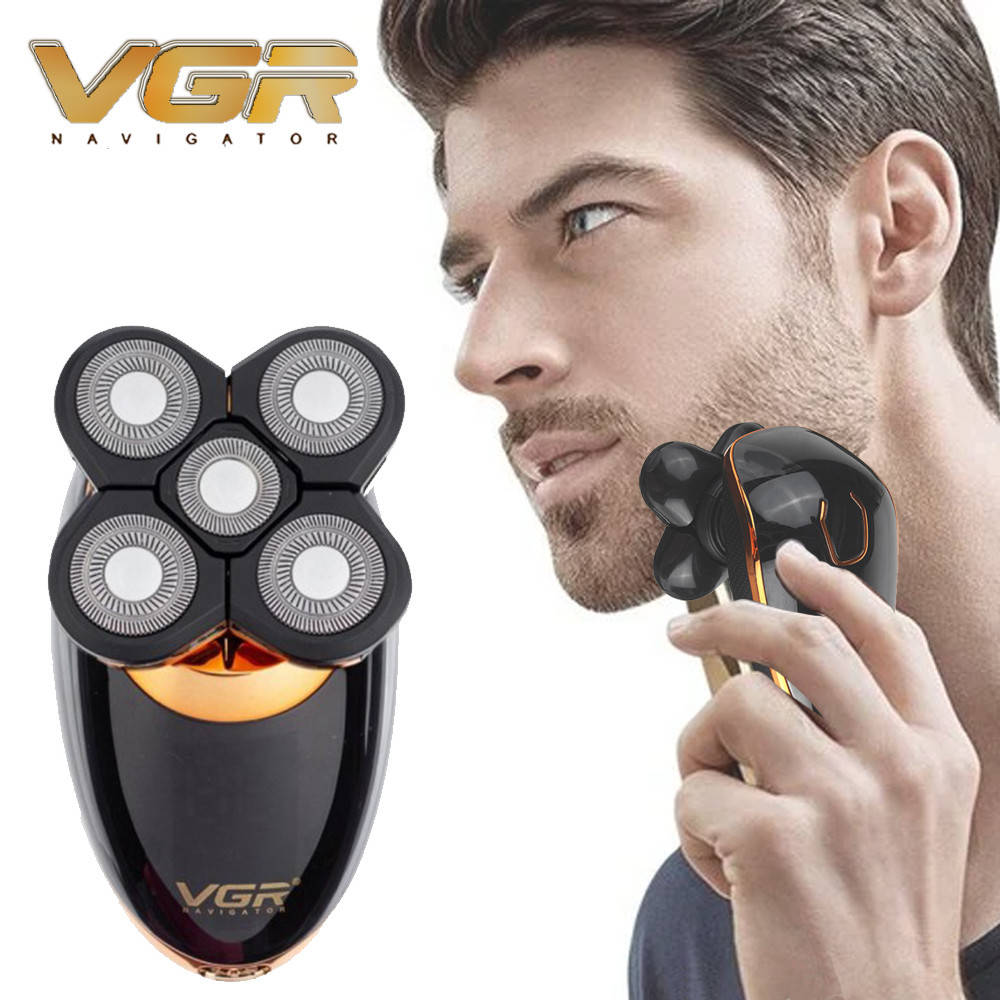 

Электробритва VGR V-316 роторная 5 в 1 машинка для стрижки волос триммер для стрижки усов и бороды