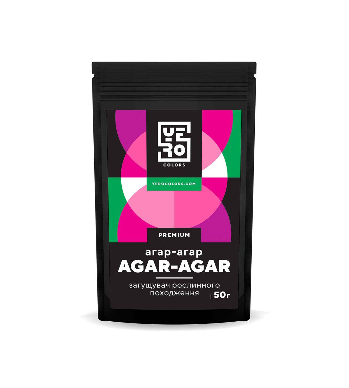

Агар агар 50 г, YERO Colors