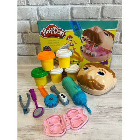 

Набор для лепки Мистер Зубастик пластилин как Play-Doh Плей До