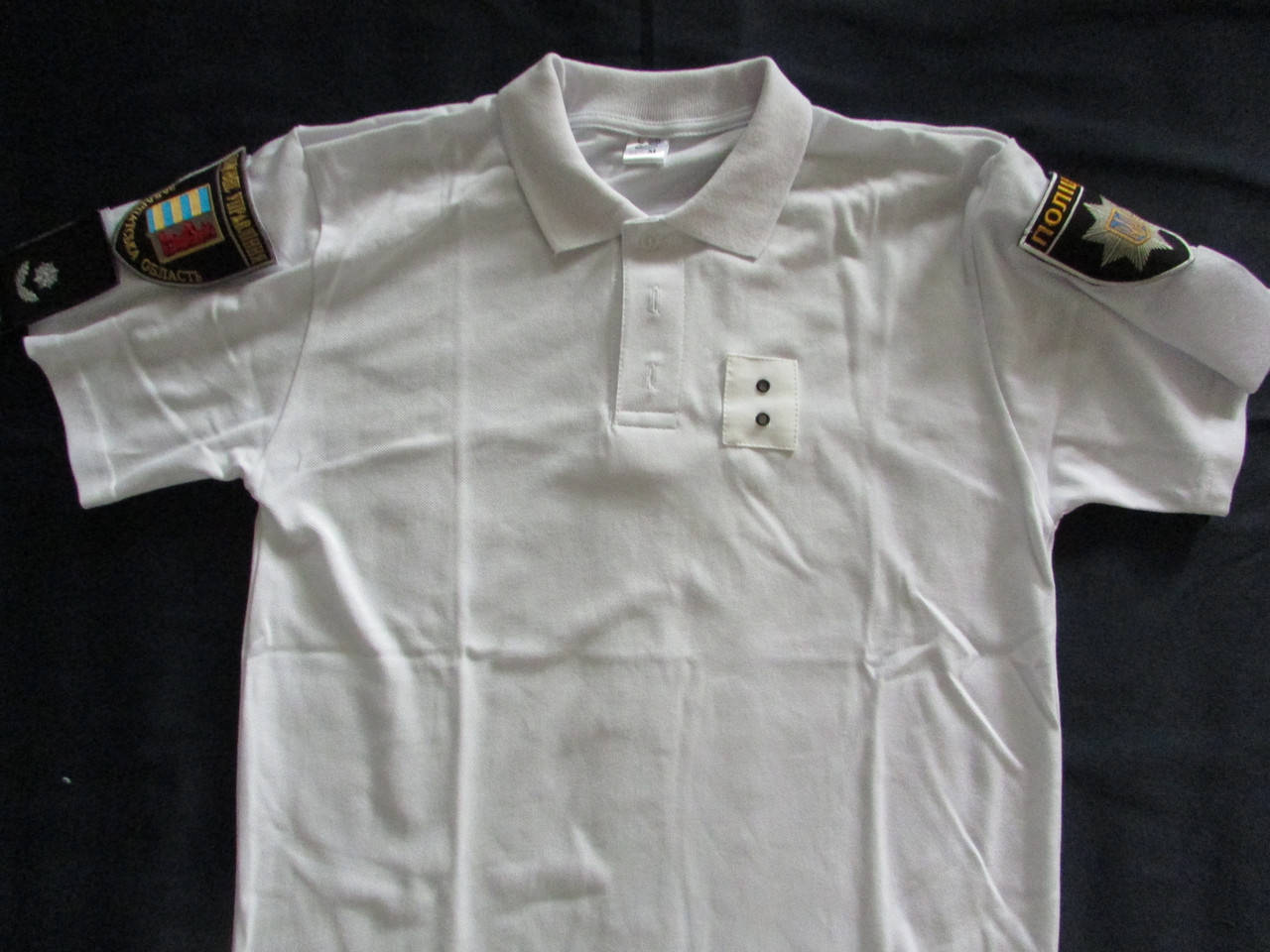 

Тенниска поло для полиции белая, Белый