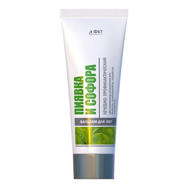 

Бальзам для ніг Знахар П'явка і Софора 75 мл