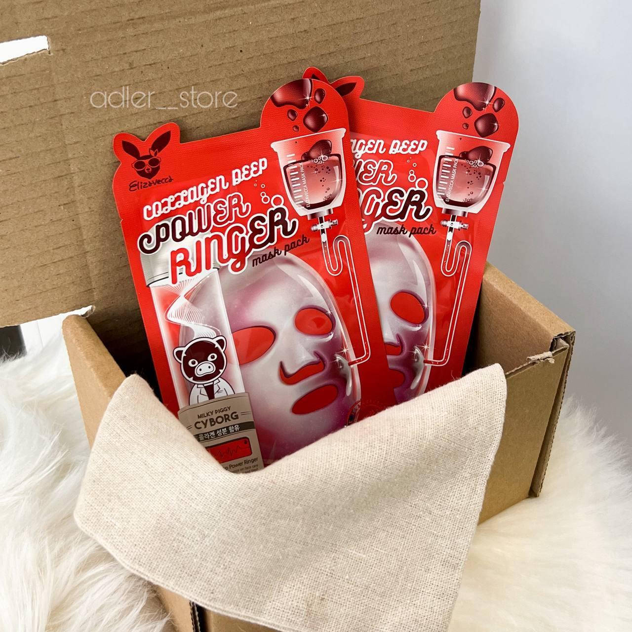 

Тканевая коллагеновая маска ELIZAVECCA Collagen Deep Power Pack Mask