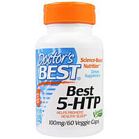 Doctors Best, Best 5-HTP, 100 мг, 60 капсул вегетаріанських