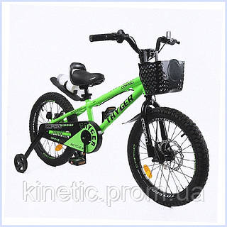 Corso Tayger велосипед 18" с широкими покрышками и дисковым тормозом, 8E987T49K6