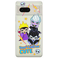 Чехол Google Pixel 7 Disney Muster Disney Villains 003