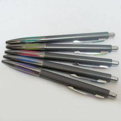 Ручка автоматична пише синім WZ-2108A Надрізи (0.7 мм) корпус асорті