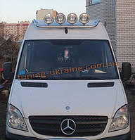 Дуга на крышу люстра из нержавейки на Mercedes Sprinter 1995-2006