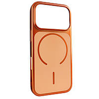 Чехол Chroma Matte MagSafe Case противоударный для iPhone 17 Pro оранжевый с защитой камеры Orange