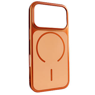 Чехол Chroma Matte MagSafe Case противоударный для iPhone 17 Pro оранжевый с защитой камеры Orange