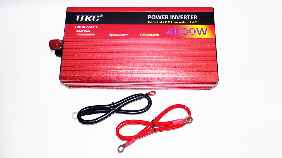 Інвертор - перетворювач UKC 4000W функція плавного пуску