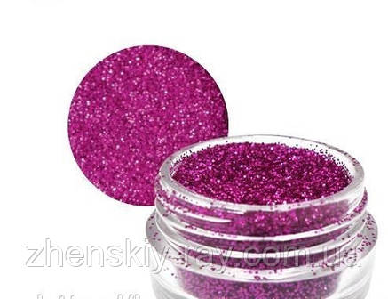 ГЛІТТЕР (ПЕСОК) ДЛЯ ДЕКОРА НОГТЕЙ (РОЗОВАНА СИРЕНЬ), фото 2