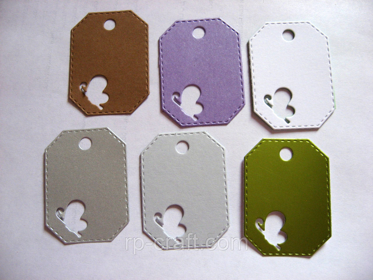 Набор бирок из картона. Бабочка, 39х53 мм: продажа, цена в Запорожье ...