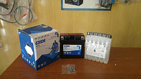 Акумулятор для мотоцикла гелевий EXIDE ETZ7-BS = YTZ7-BS 6 Ah 113x70x105