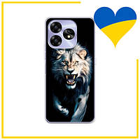 Чохол з Левом для Юмідіджі А15 / Чохол лев цар звірів на UMIDIGI A15