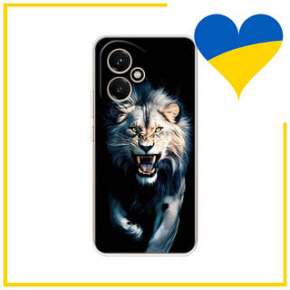 Чехол со Львом для Хуавей Хонор 400 / Чехол лев царь зверей на Huawei Honor 400