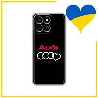 Чохол лого Ауді серце для Хуавей Хонор Х7с / Чохол Audi Heart logo на Huawei Honor X7c