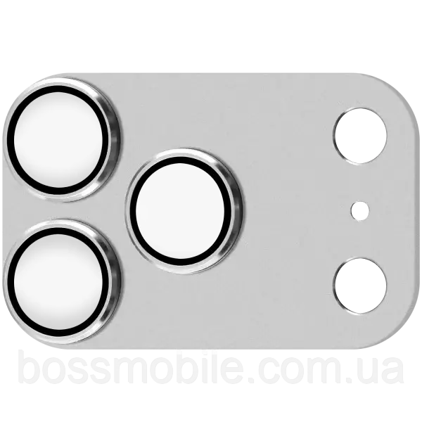 Захист камери Proove Achilles Full Metal iPhone 17 Pro Max silver