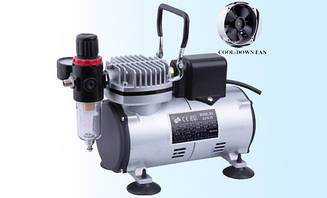 Мінікомпресор для аерографа AS 18-2S Fengda