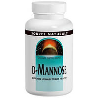 Source Naturals, D-манноза, 500 мг, 60 капсул