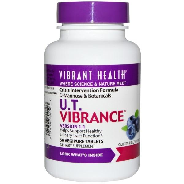 Vibrant Health, T. U. Vibrance, версія 1.1, 50 чистих вегетаріанських таблеток