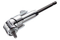 Насадка угловая для дрели и шуруповерта Intertool адаптер под биты 1/4" (VT-0106)