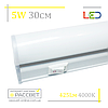 Меблевий світлодіодний світильник 5 W 425 Lm 30-31 см (підсвітка на кухню), фото 2