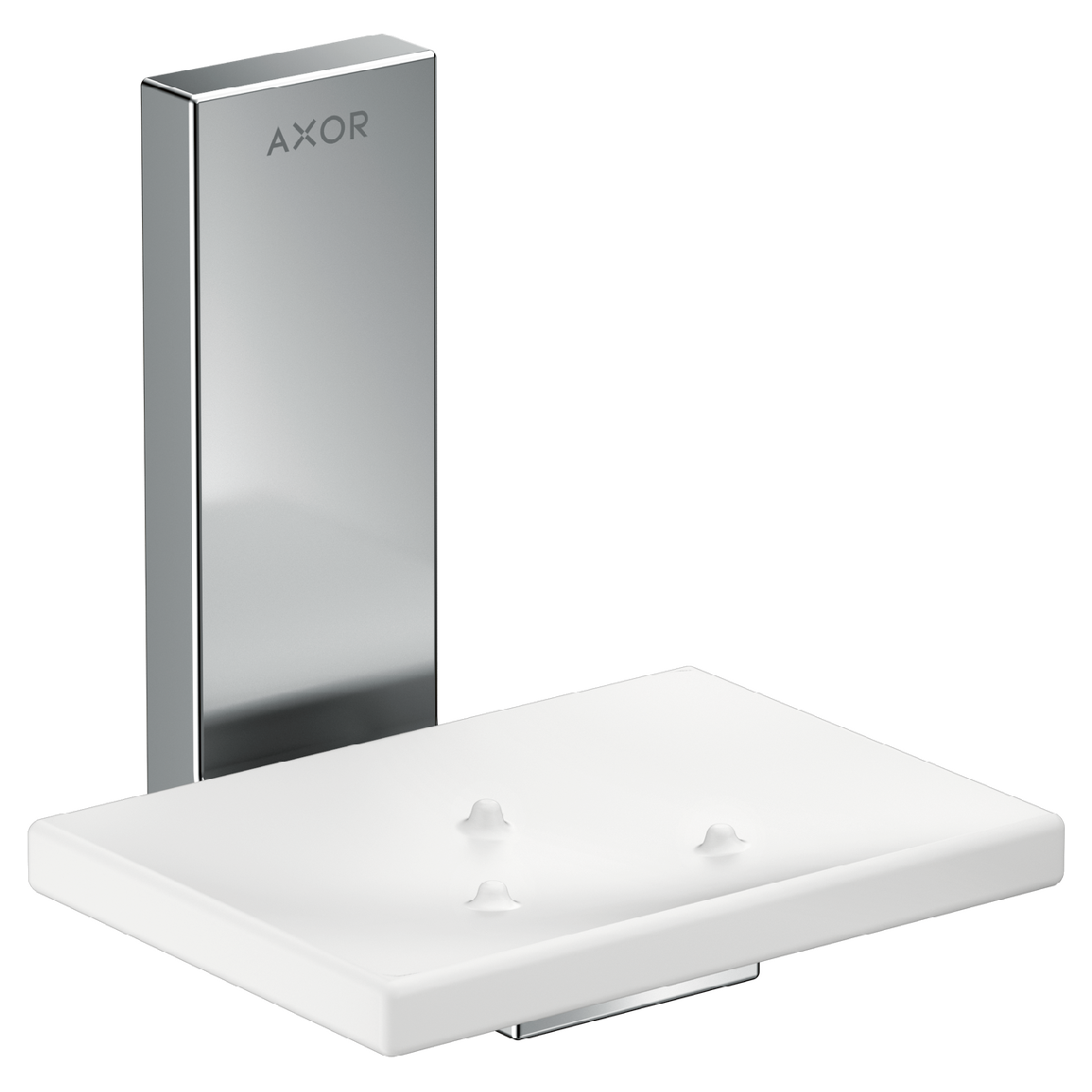 AXOR UNIVERSAL RECTANGULAR мыльница подвесная, хром, фото 1