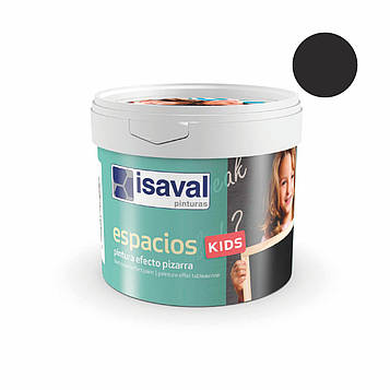 Фарба для шкільної дошки чорна - Еспасіос Кідс 0,5 л isaval