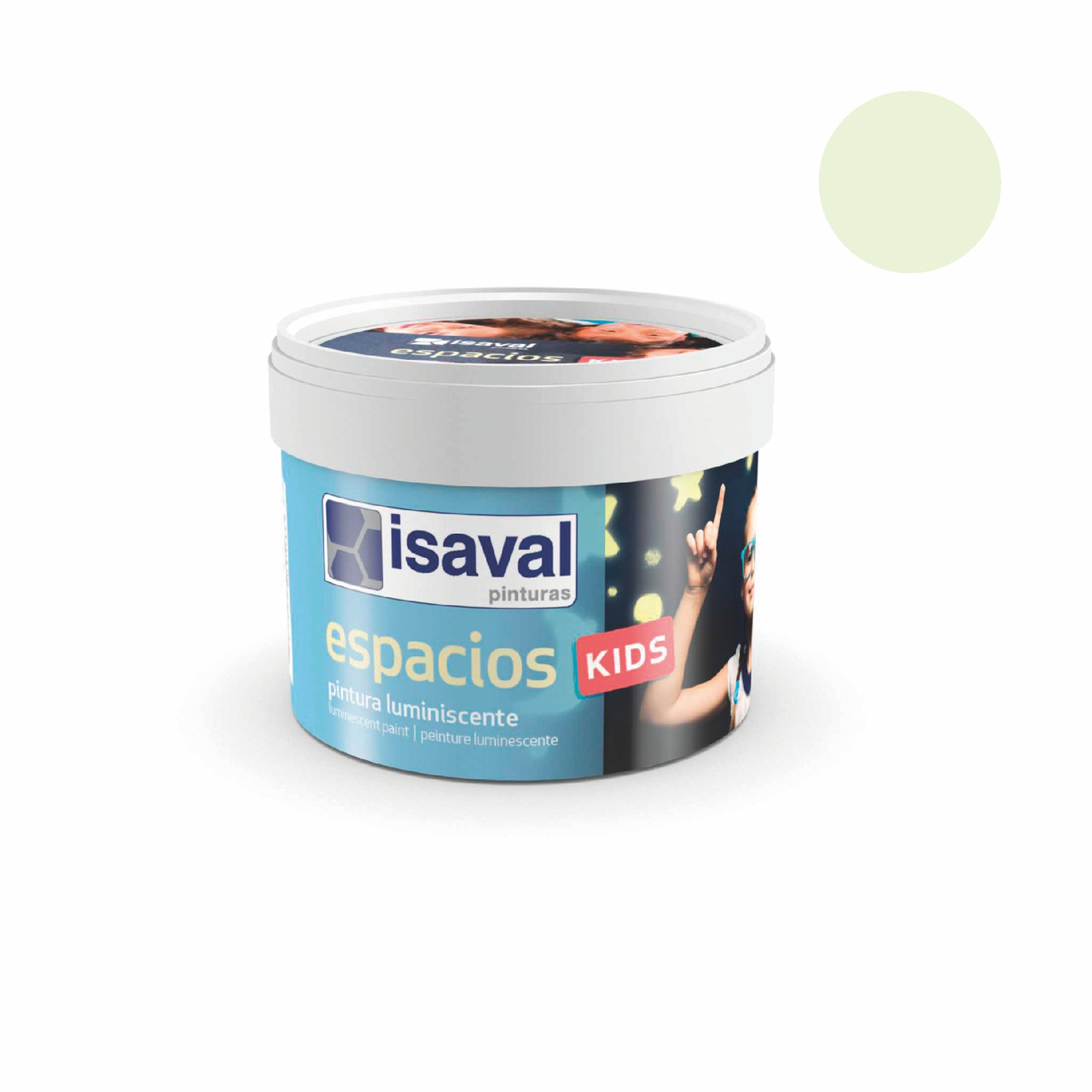Люмінесцентна фарба - Еспасіос Кідс 0,1л isaval