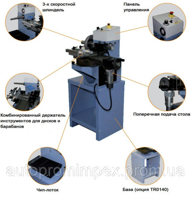 технические особенности станка TR 470 COMEC