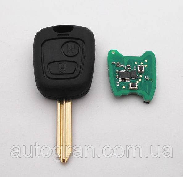 Ключ із платою 433Mhz Citroen Berlingo Jumpy Xsara Evasion з лезом SX9, фото 1