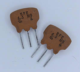 SFE-6.5MHz; (керамічний фільтр — дискримінатор)