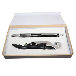 Набір подарунковий 2540 Ручка + штопор (8.5х16х2.5)