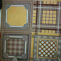 Ситець хустковий для чоловічих носових хусток коричневий