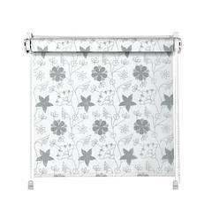 Ролети на вікна Квіти (квітковий принт)