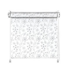 Рулонні штори тканина КВІТИ 5273/1 з фіксацією