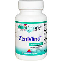 Nutricology, Харчова добавка ZenMind, 60 рослинних капсул