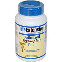 Life Extension, Оптимизированный триптофан-плюс, 90 капсул на растительной основе