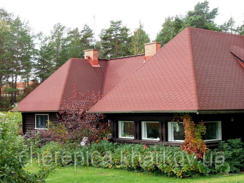 Бітумна черепиця ICOPAL, фото 1