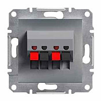 Аудиорозетка Schneider Electric Asfora Сталь EPH5700162