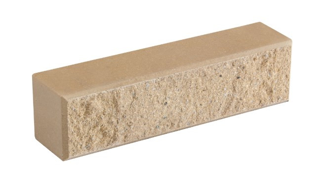Облицювальна цегла LAND BRICK колотий жовтий 250х60х65 мм