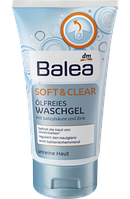 Очисний гель для проблемної шкіри обличчя Balea Waschgel Soft & Clear ölfrei 150 мл