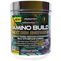 Muscletech, Amino Build Next Gen Energized, груша Конкорд, 280 г (9,86 унцій)