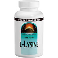 Source Naturals, L-лизин, 3.53 унции (100 г)