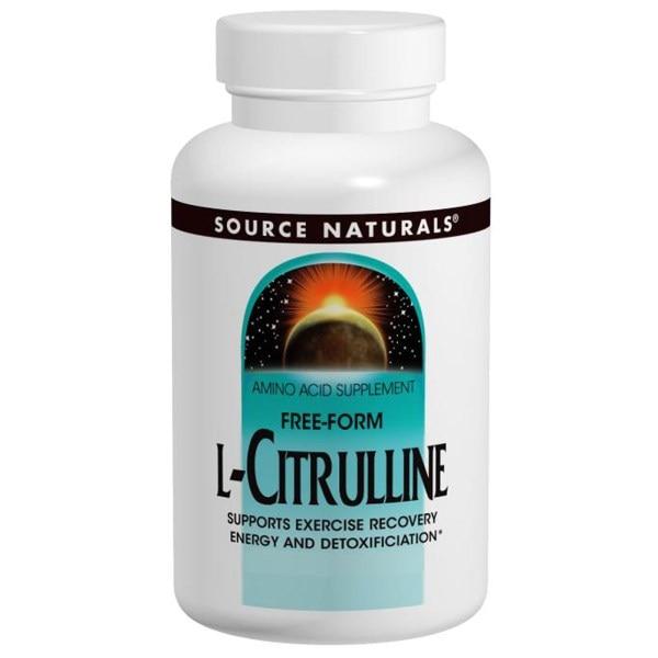 Source Naturals, L-цитруллин, 500 мг, 120 капсул