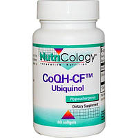 Nutricology, CoQH-CF Убихинол, 60 капсул