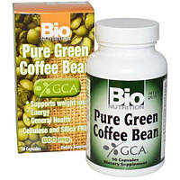 Bio Nutrition, Чистий зелений кава в зернах, 800 мг, 50 капсул