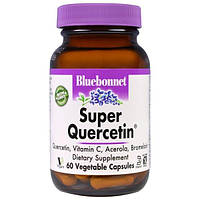 Bluebonnet Nutrition, Супер-кверцетин, 60 капсул у рослинній оболонці
