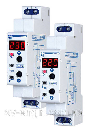 Уже в продаже! РН-118, РН-119 — однофазные реле напряжения