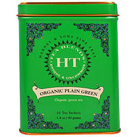 Harney & Sons, Чайная Смесь HT , Обычный Органический Зеленый, 20 Чайных Пакетиков, по 1,4 унции (40 г)